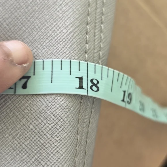 $298 Michael Kors Signature Jetset Center Tote HandBag Women Leather Gray Rare - Picture 10 of 16